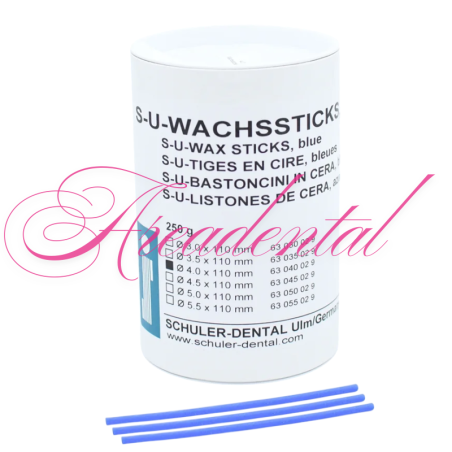 Stick wax batônnets stick de cire 250 g - SCHULER DENTAL