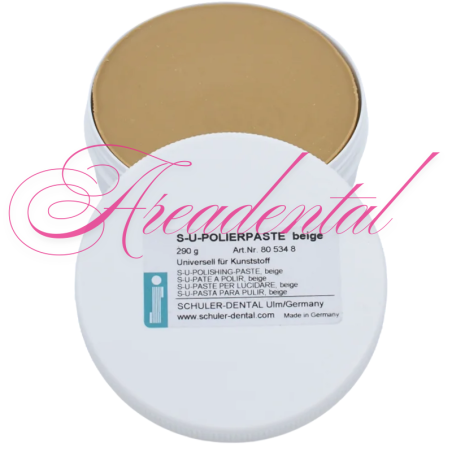 Pate à polir boite 290 g universelle /chrome cobalt-titan-résines- SCHULER DENTAL