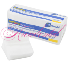 Compresse de gaze 5 x 5 cm 100 pcs - Meditrade