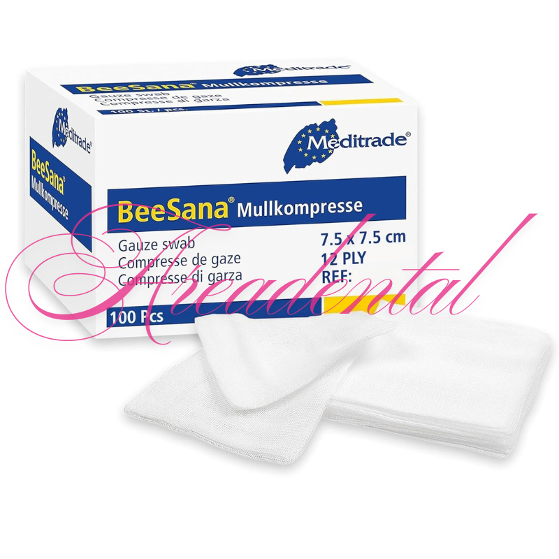 Compresse de gaze X-ray 7.5x7.5 cm 100 pcs - Meditrade Compresse de gaze X-ray 7.5x7.5 cm 100 pcs - Meditrade