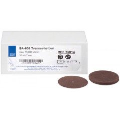 Disques à tronçonner chrome cobalt BA 606 Co-Cr 100pcs - KKD TOPDENT