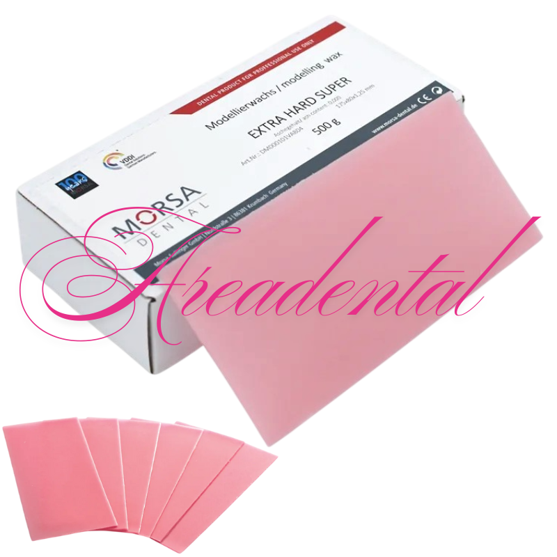 Cire pour plaques de base Extra Dur Super 500g - MORSA DENTAL