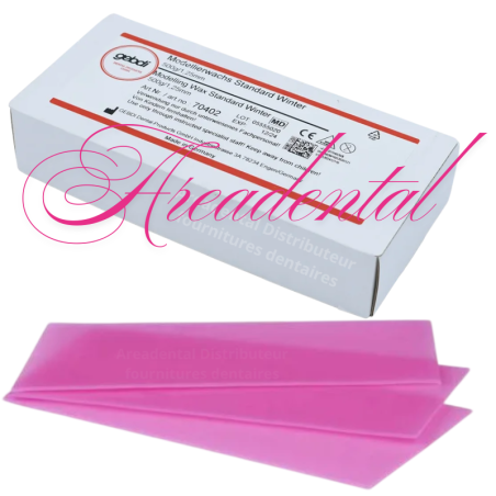 Cires en plaques Standard rose 500g - GEBDI