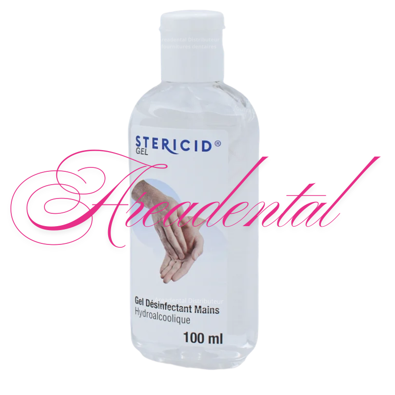 Gel désinfectant hydroalcoolique STERICID - STERIDIS