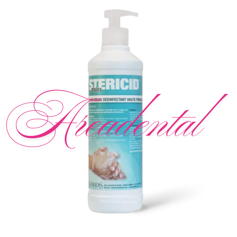 Savon désinfectant haute fréquence STERICID 500 ml - STERIDIS