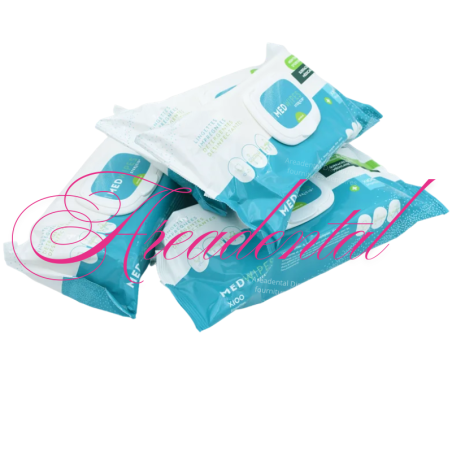 Lingettes nettoyantes désinfectantes pour cabinet dentaire 100 pcs - STERICID