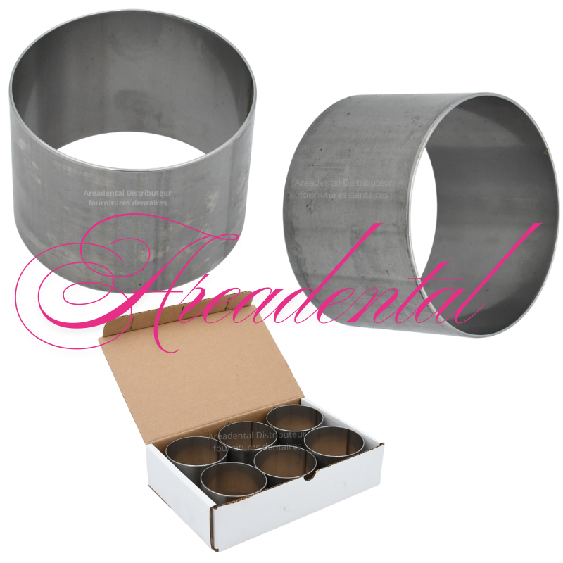 Cylindre standard en acier inoxydable grand taille 9x ø 80 mm - LARIDENT