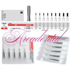 Fraise pour préparation 21 Type RA 5 pièces - EDENTA