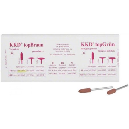 Pré-polisseur pour la pièce à main 12 pcs - KKD TOPDENT®