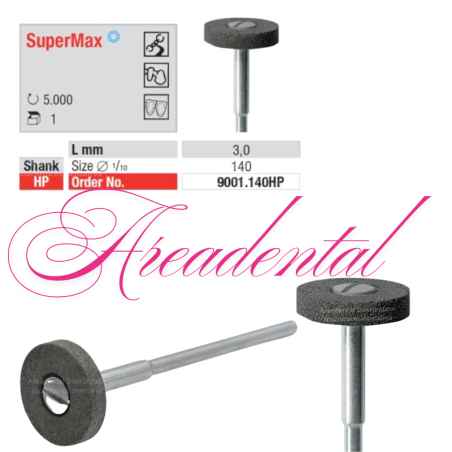 Fraise diamantée pour céramique Supermax - EDENTA