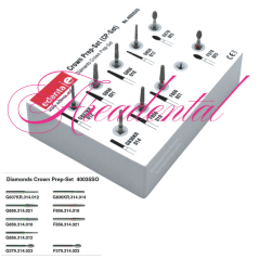Set de fraises pour couronnes en céramique - EDENTA