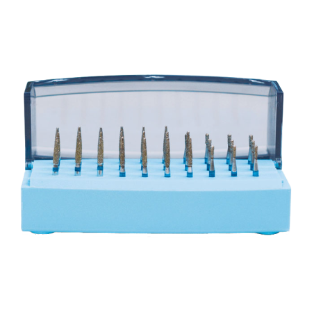 Support de fraise avec couvercle pivotant et transparent - KKD TOPDENT