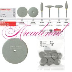 Polissoire Cerapol Super pour céramique pack 12 pcs - EDENTA