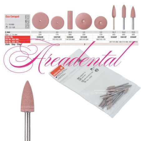 Polissoirs de surfaces en céramique Exa Cerapol 12 pcs - EDENTA