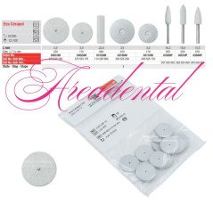 Polissoir Exa Cerapol HP pour céramique 12pcs - Edenta