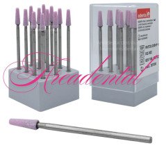 Polissoir abrasif pour alliages RM RG (moyen) 12 pcs - Edenta