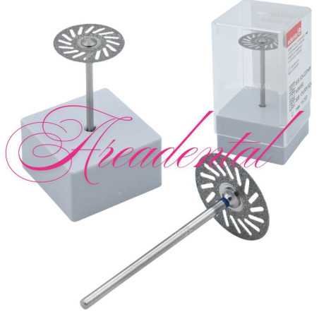 Disques diamantés ajourés séparation céramique Superflex 605 - EDENTA