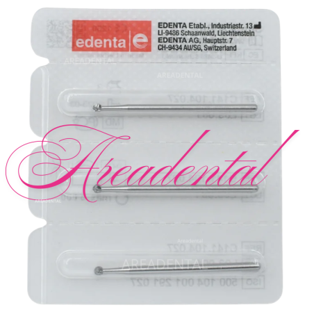 Fraise chirurgicale HM C141 3 pcs - EDENTA