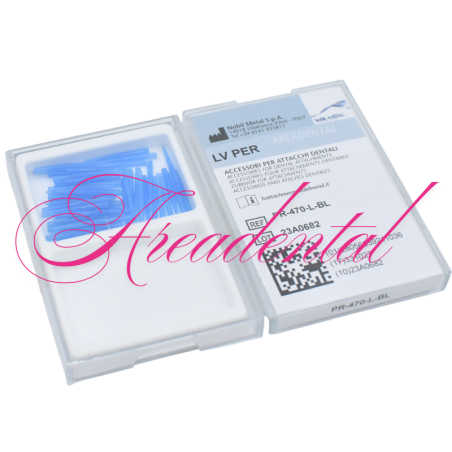 LV PER Tenons empreinte jaune | bleu pack 50 pcs - NOBIL METAL