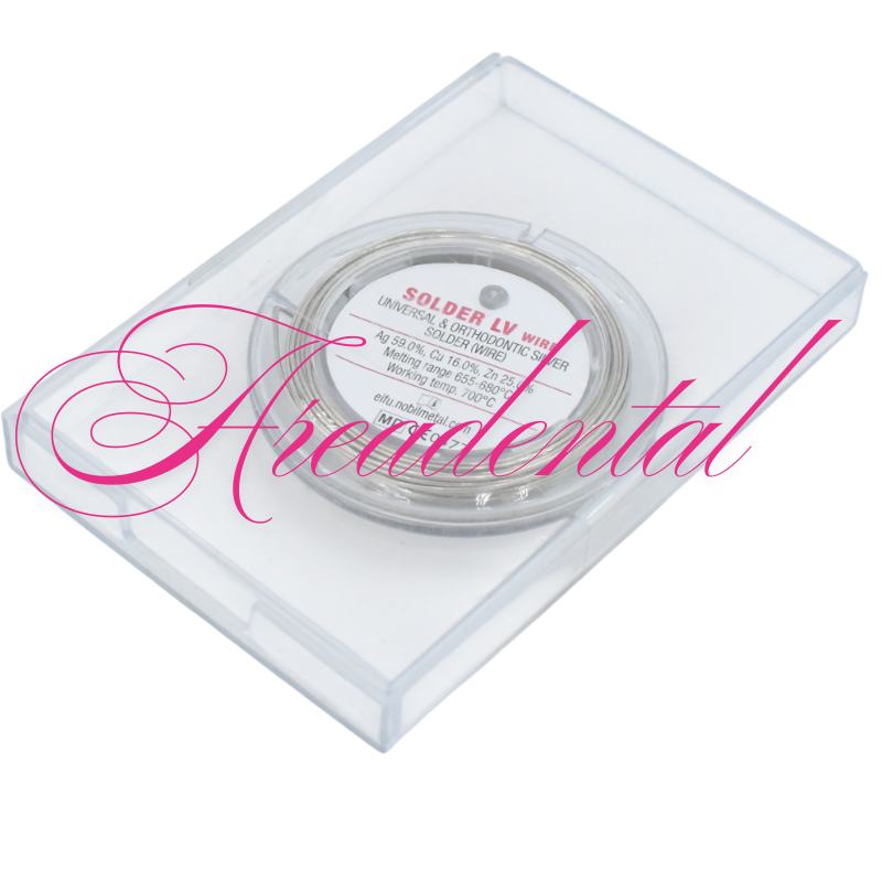 Fil de soudage solder lv wire rond de 0,60mm 10g - NOBIL METAL