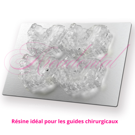 zSG Clear résine pour impression guide chirurgicaux 1 kg - UNIZ