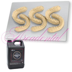 Résine modèles dentaires zdental beige 5 kg - UNIZ