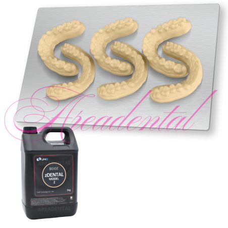 Résine modèles dentaires zdental beige 5 kg - UNIZ