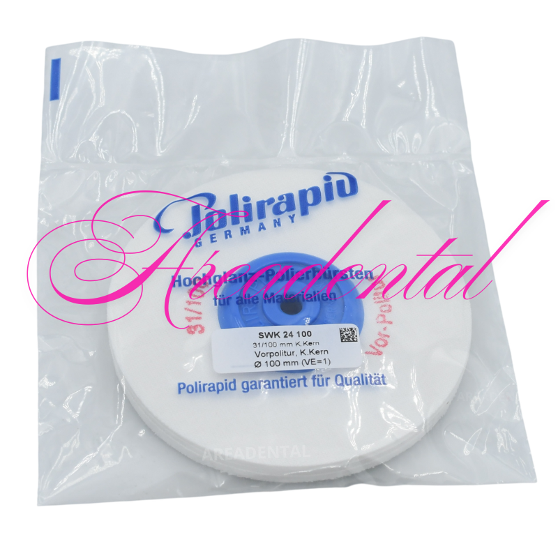 Brosse à polir tissu rigide prepolissage SWK - POLIRAPID Brosse à polir tissu rigide prepolissage SWK - POLIRAPID