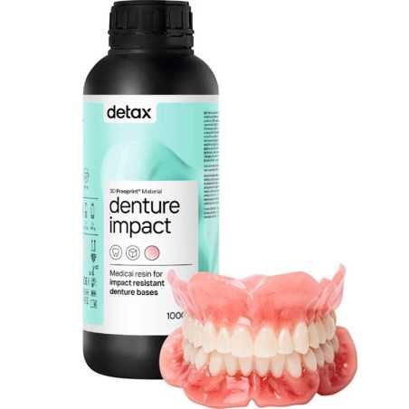 FREEPRINT denture impact Pink - transparent 1kg - DETAX