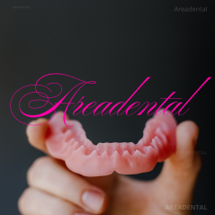 freeprint detax resine3d base dentaire rose