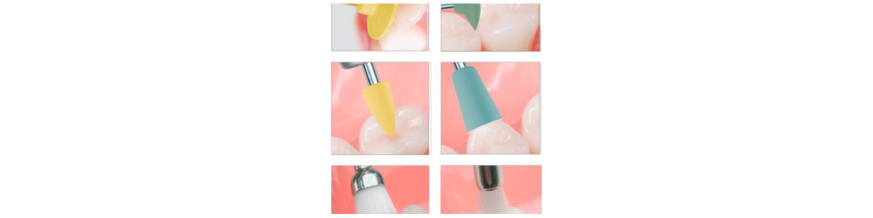Polissoires dentaires – Surface lisse et brillante pour dents et restaurations