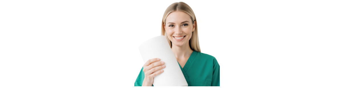 Essuie-tout dentaire – Papier absorbant pour cabinet et laboratoire