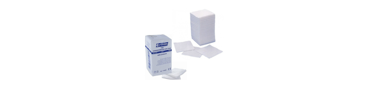 Compresses stériles et jetables pour cabinet dentaire – Absorption et hygiène optimale