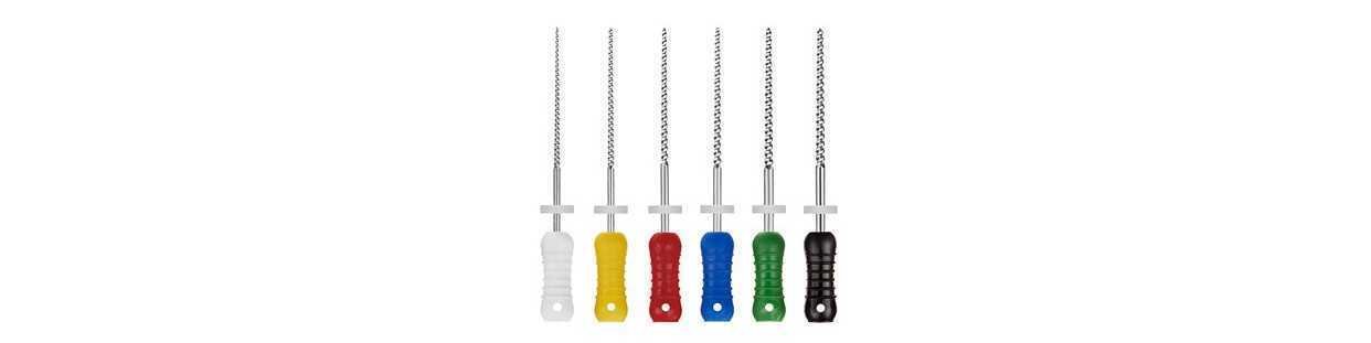Limes dentaires : nettoyage et mise en forme des canaux radiculaires en endodontie