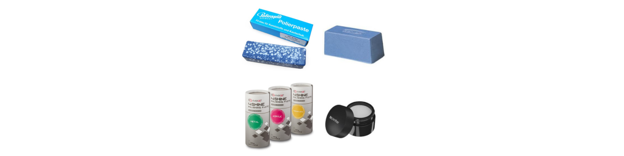 Pâtes à Polir Laboratoire Dentaire – Finition et Brillance des Restaurations