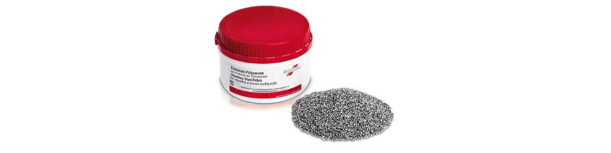Granulés d’acier pour thermophorage des gouttières dentaires